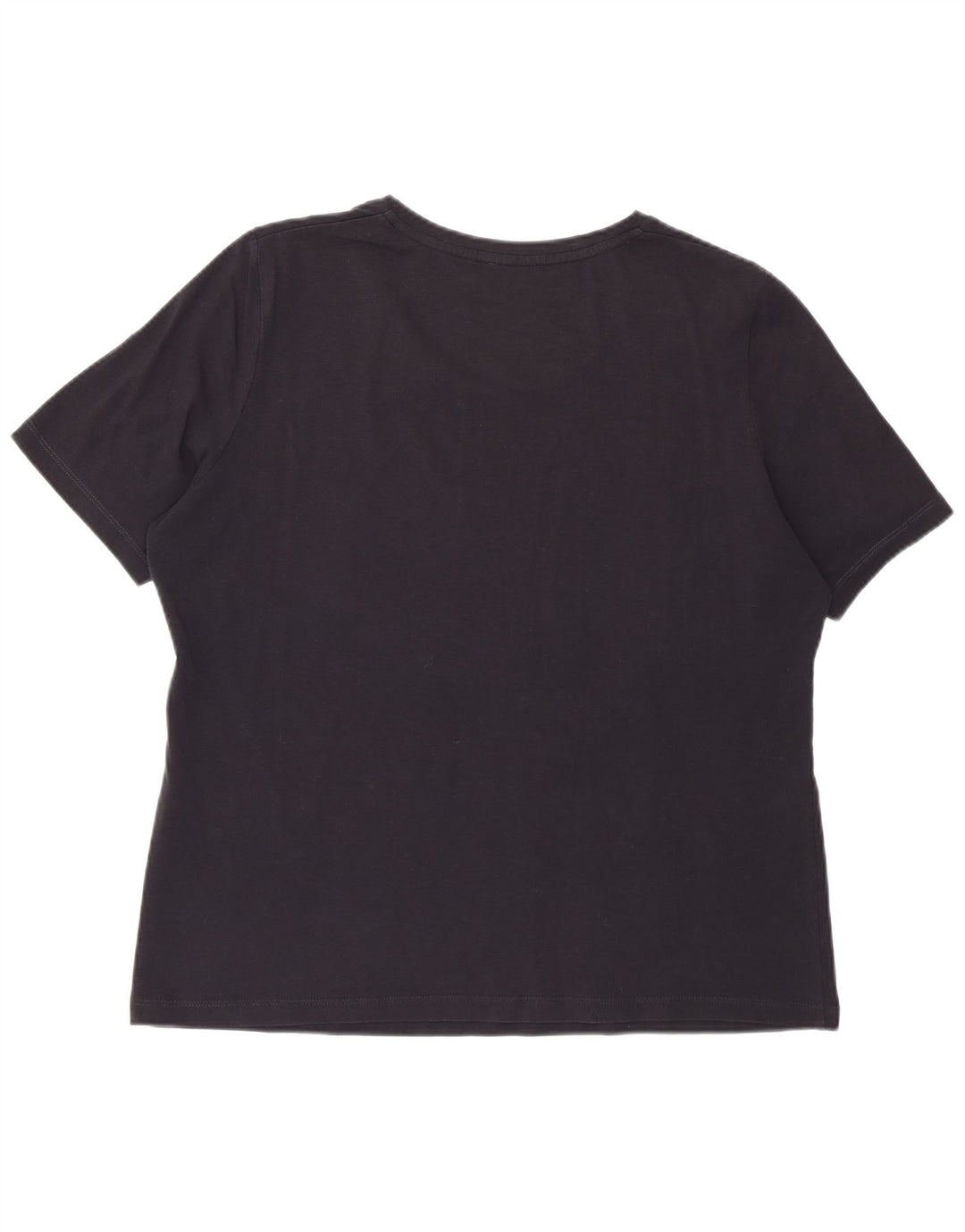 Camiseta feminina com estampa regular Perte by Krizia Top Reino Unido 12 Médio Azul Marinho