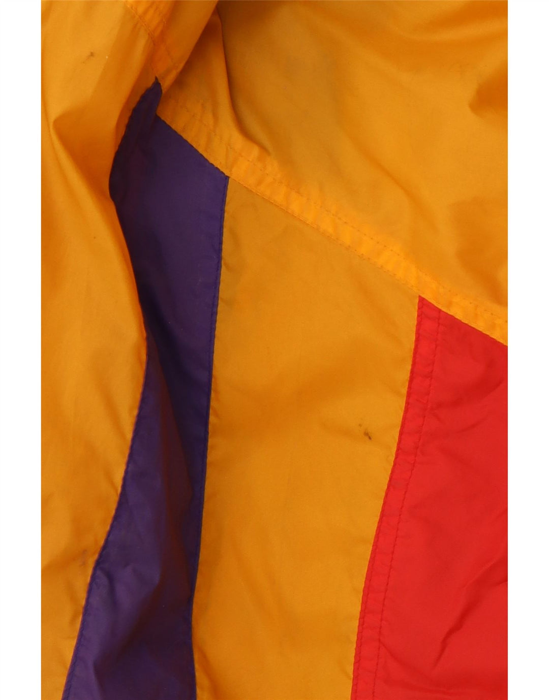 UNIFORM Mens Loose Fit Pulôver Jaqueta de Chuva Reino Unido 38 Médio Laranja