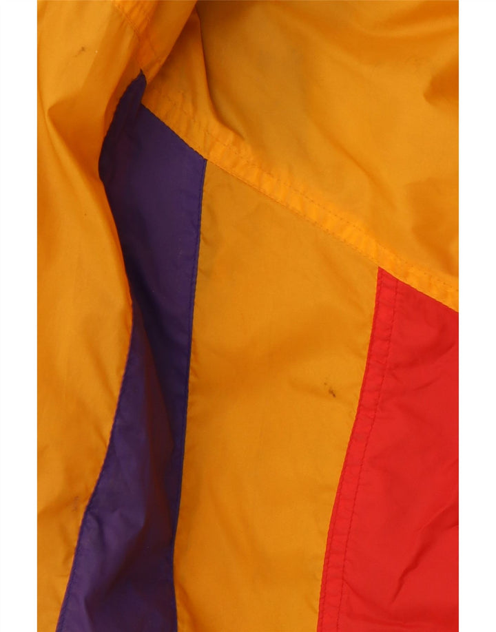 UNIFORM Mens Loose Fit Pulôver Jaqueta de Chuva Reino Unido 38 Médio Laranja