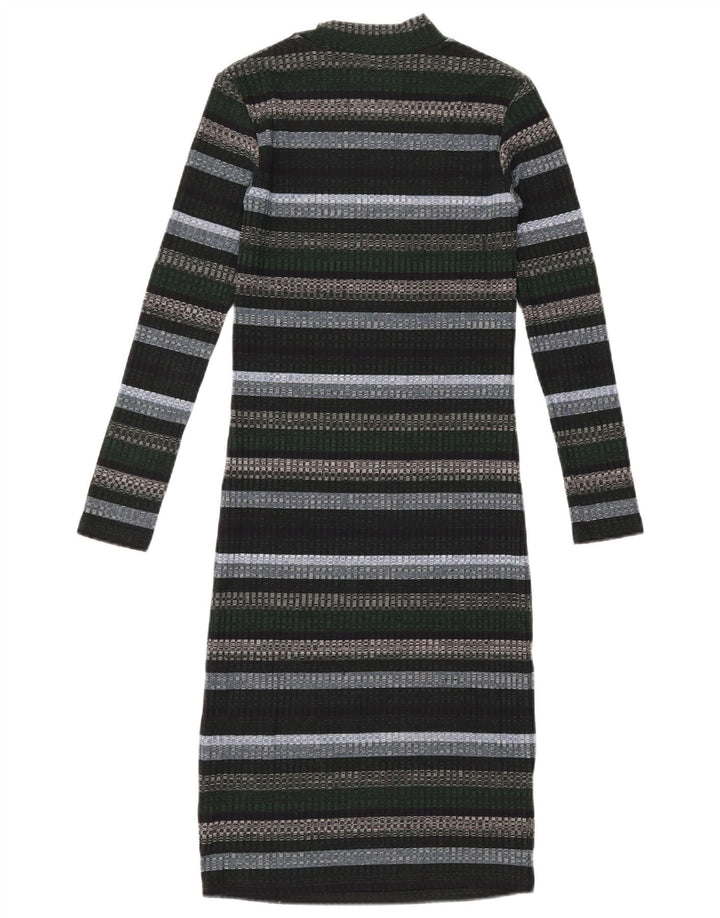 Vestido Jumper Feminino Superdry UK 8 Pequeno Listrado Multicolorido