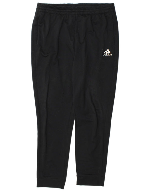 Adidas Mens Treino Calças Joggers Grande Poliéster Preto