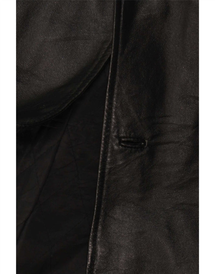 Jaqueta de couro masculina Conbipel UK 38 média preta