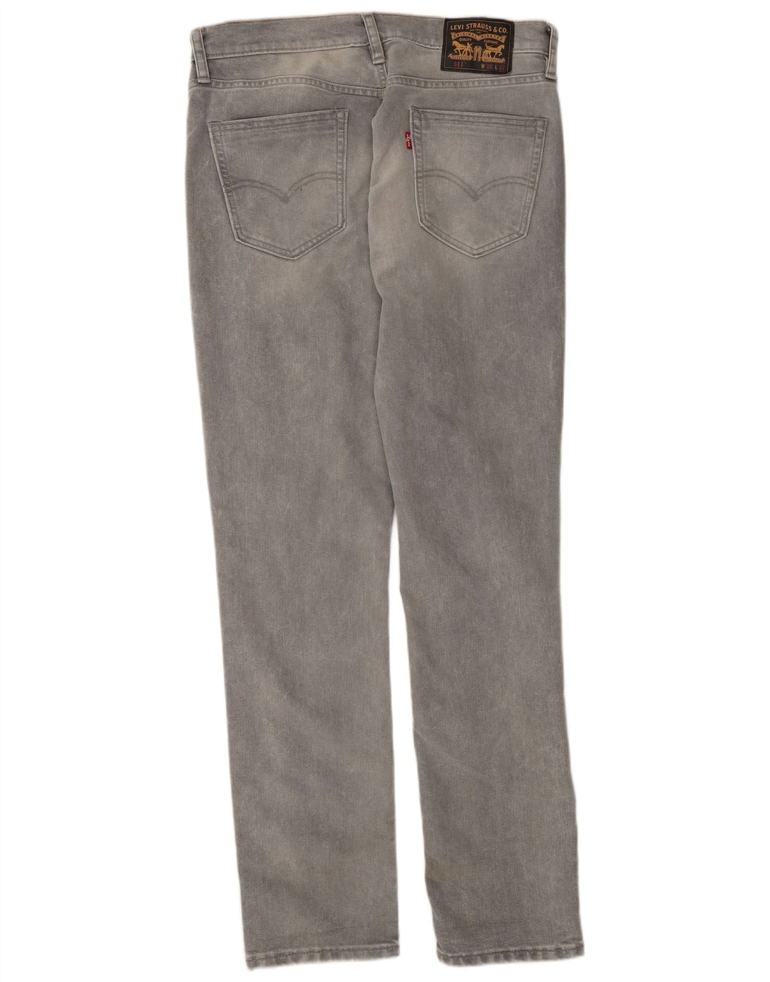 LEVI'S Masculino 511 Slim Jeans W33 L32 Algodão Cinza