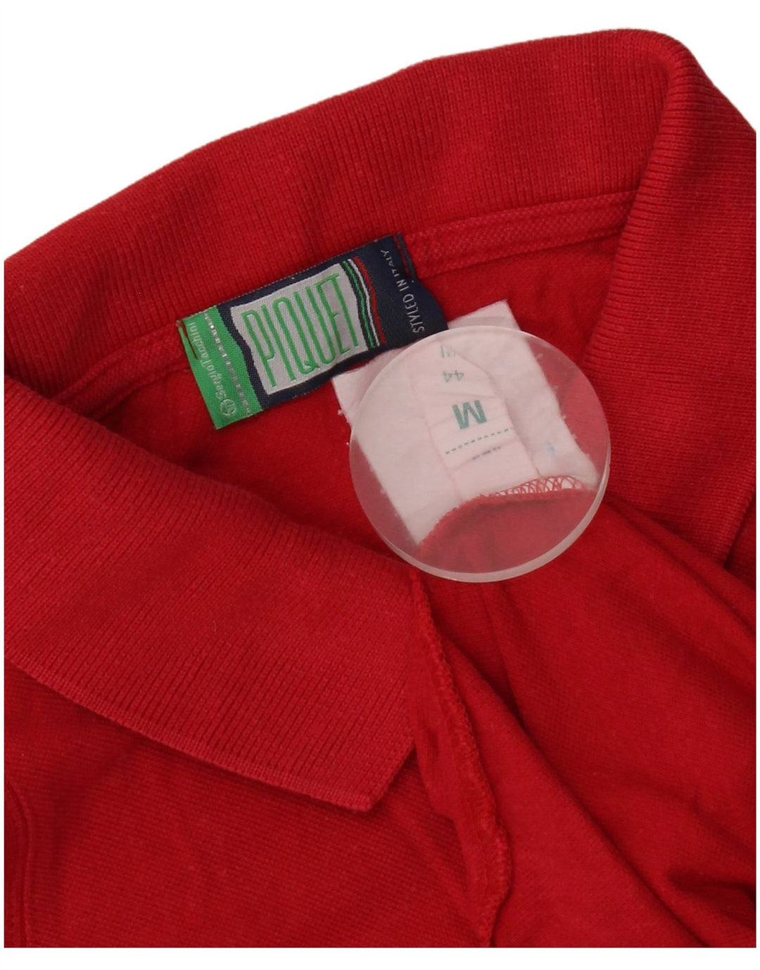 Camisa polo feminina sem mangas Sergio Tacchini IT 44 médio vermelho