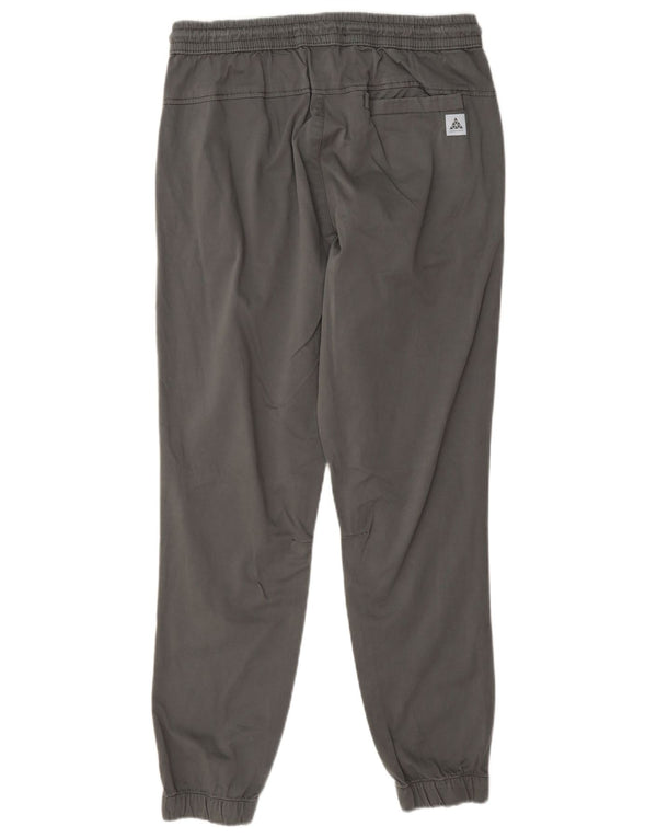 Zara Mens Joggers Calça Casual Médio W31 L28 Algodão Cinza