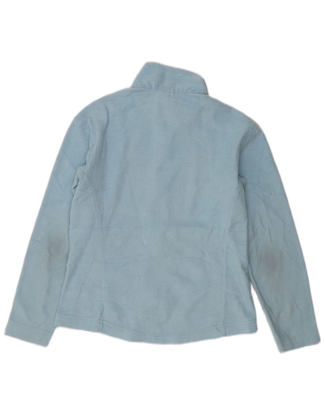 Jaqueta de lã Synchilla feminina Patagonia UK 10 poliéster azul pequeno