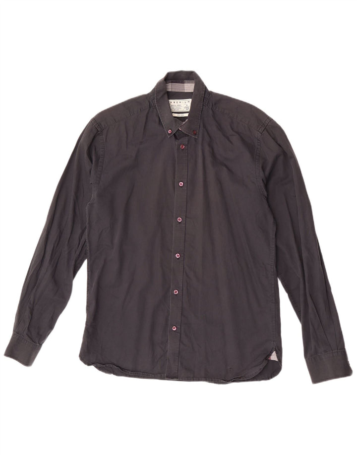 Camisa masculina Jack & Jones grande azul marinho