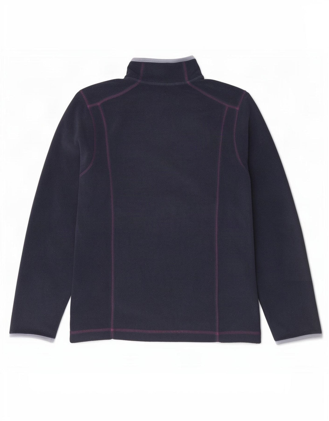 Jaqueta de lã feminina Weird Fish UK 12 poliéster azul marinho médio