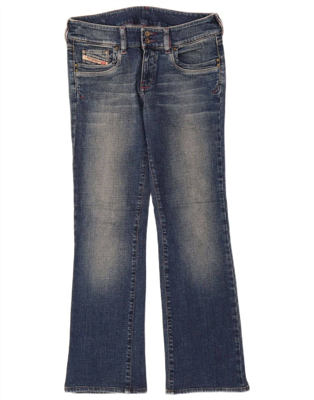 Diesel feminino bootcut jeans W30 L29 algodão azul