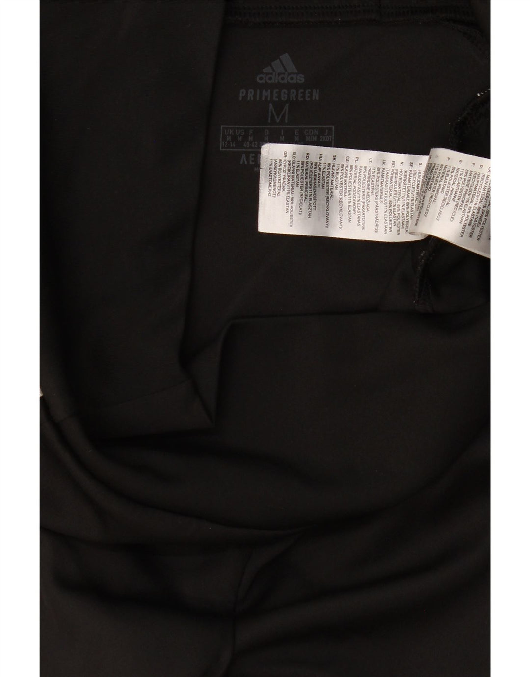 Leggings Adidas Aeroready Capri UK 12/14 Médio Preto Poliéster