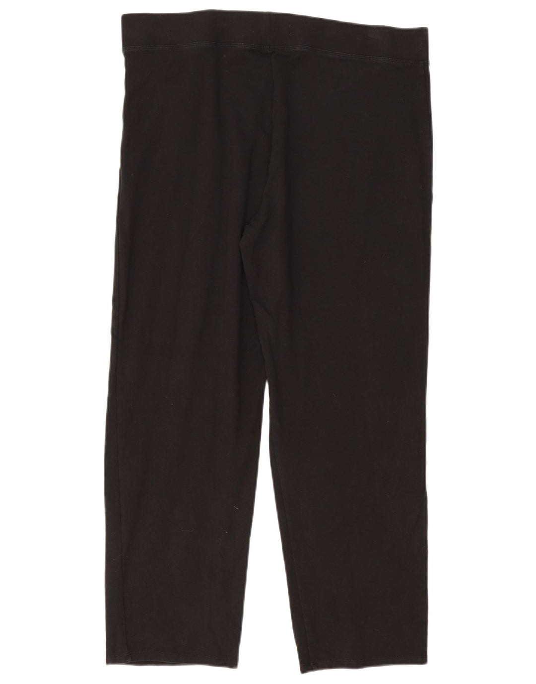 Calça de treino feminina Marks & Spencer UK 18 XL algodão preto