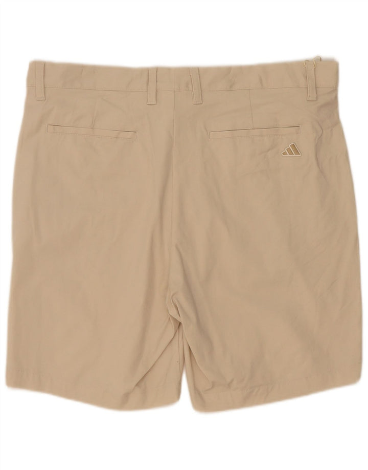Adidas Mens Chino Shorts W34 Grande Algodão Bege