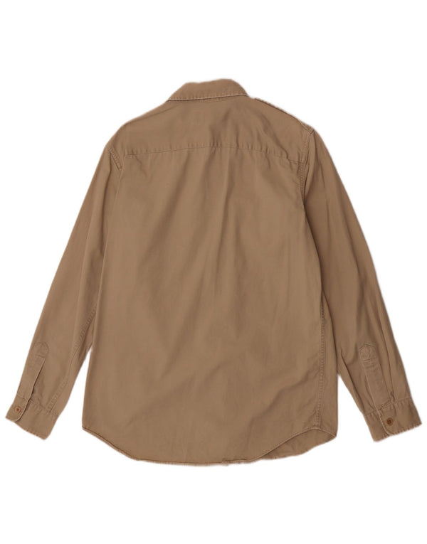 Polo Ralph Lauren Camisa masculina de algodão bege médio