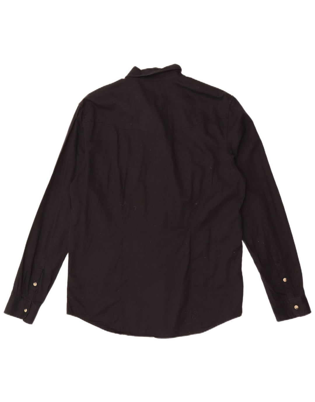 Camisa masculina Wrangler Slim Fit XL algodão preto