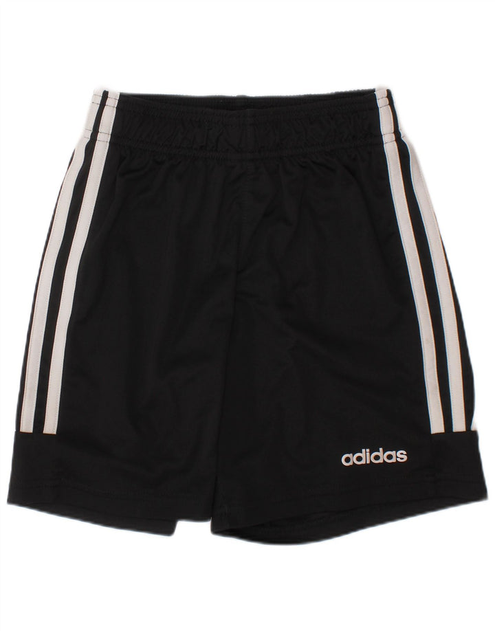 Shorts esportivos masculinos ADIDAS 9-10 anos preto poliéster