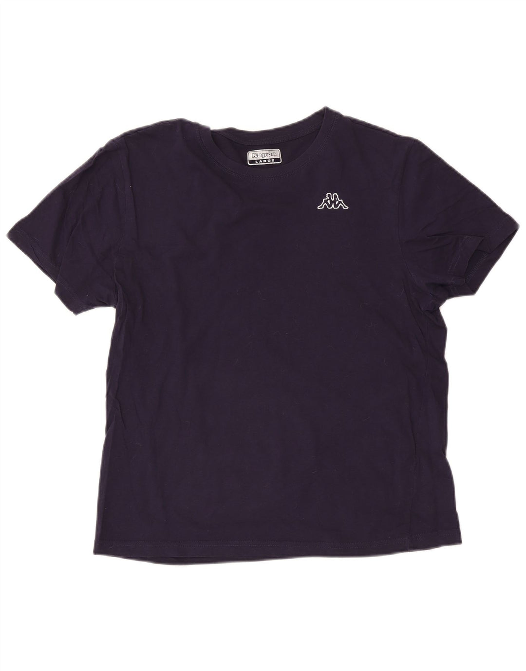 Camiseta masculina Kappa Top grande algodão azul marinho
