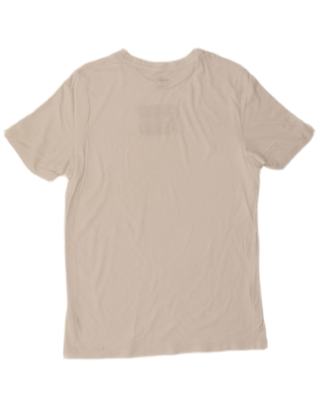 Puma Camiseta Masculina Graphic Top Médio Branco