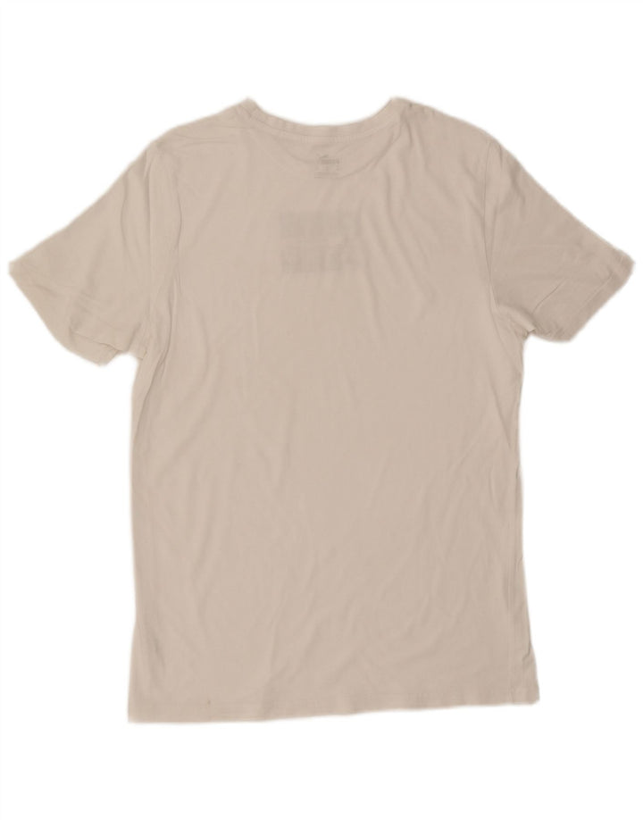Puma Camiseta Masculina Graphic Top Médio Branco
