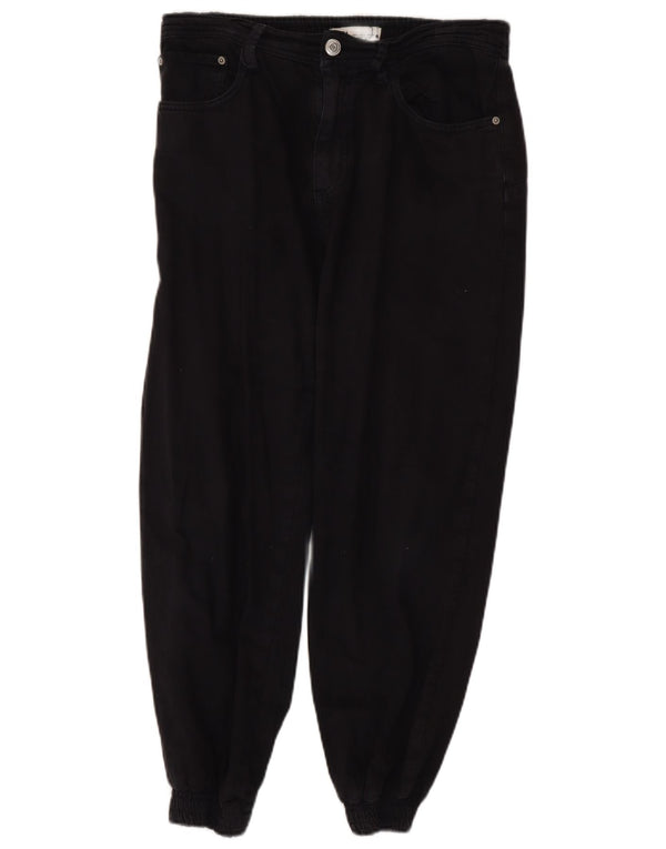 Calça jeans cropped feminina Zara grande W30 L25 azul marinho