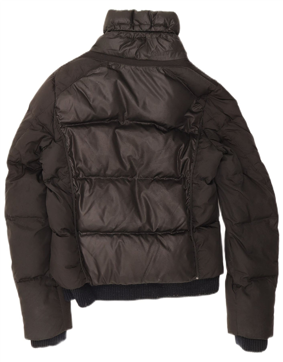 Jaqueta acolchoada feminina Geox UK 8 poliéster preto pequeno