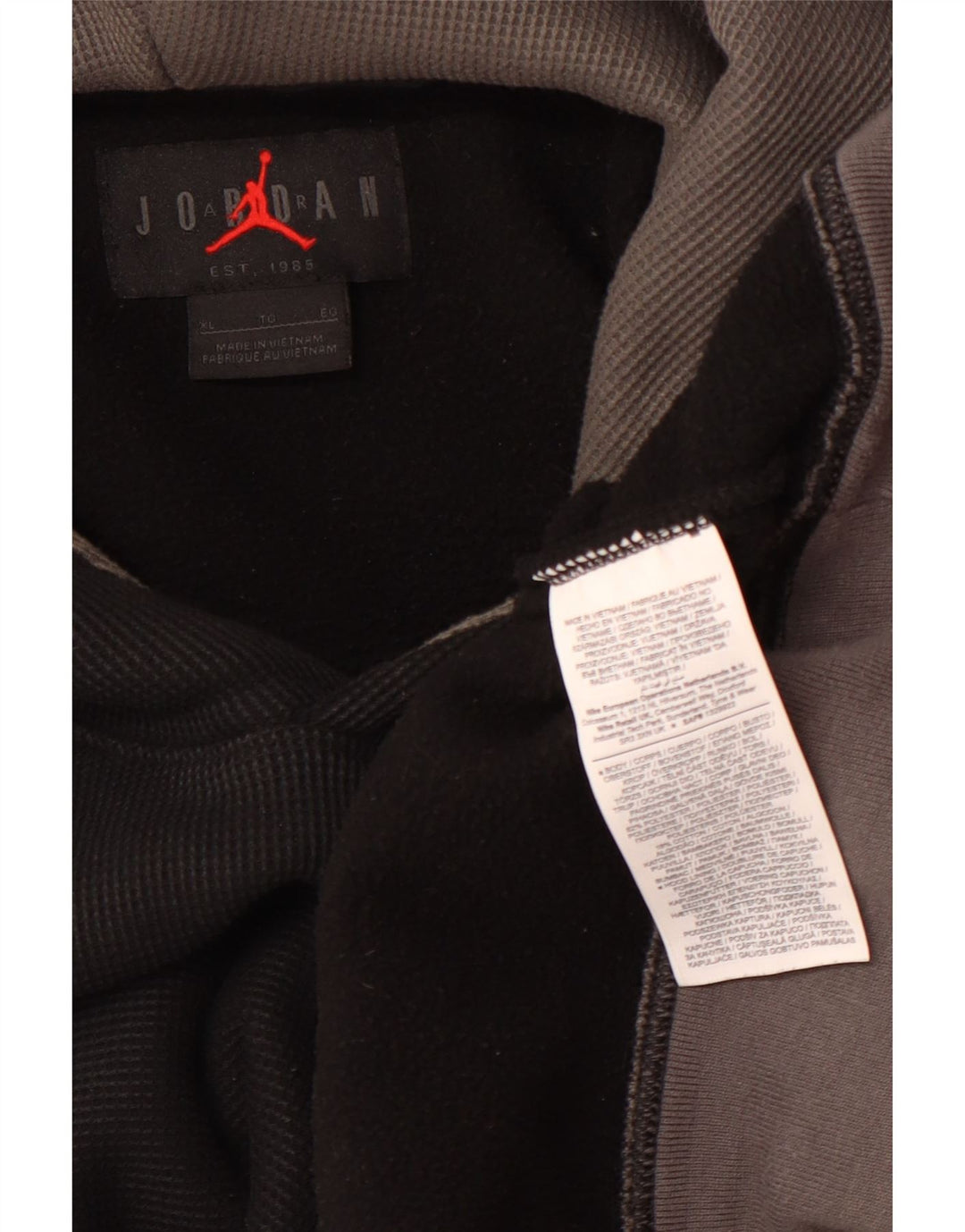 Jordan Mens Graphic Hoodie Jumper XL Preto Poliéster