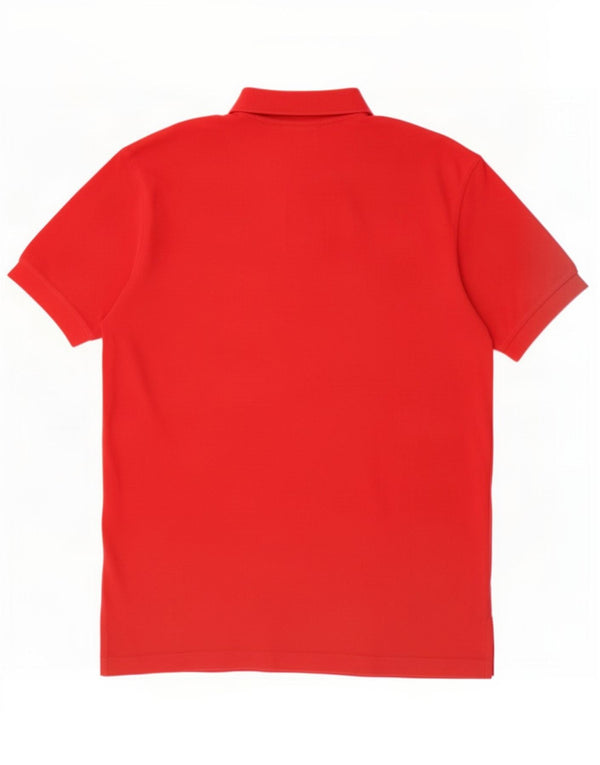 Camisa polo masculina Polo Ralph Lauren grande algodão vermelho