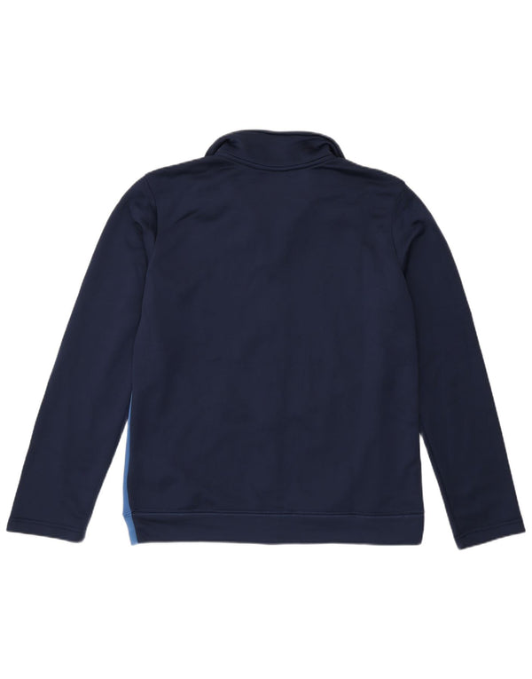 Jaqueta Nike Boys Tracksuit Top 13-14 Anos XL Azul Marinho Colorblock