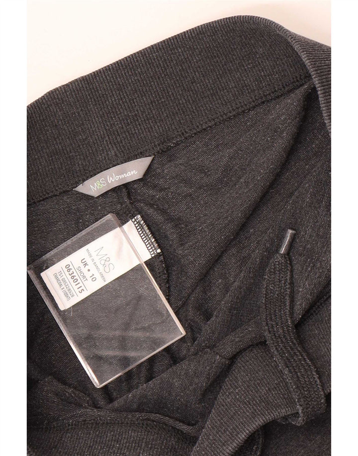 Calça de treino feminina Marks & Spencer UK 10 algodão cinza pequeno