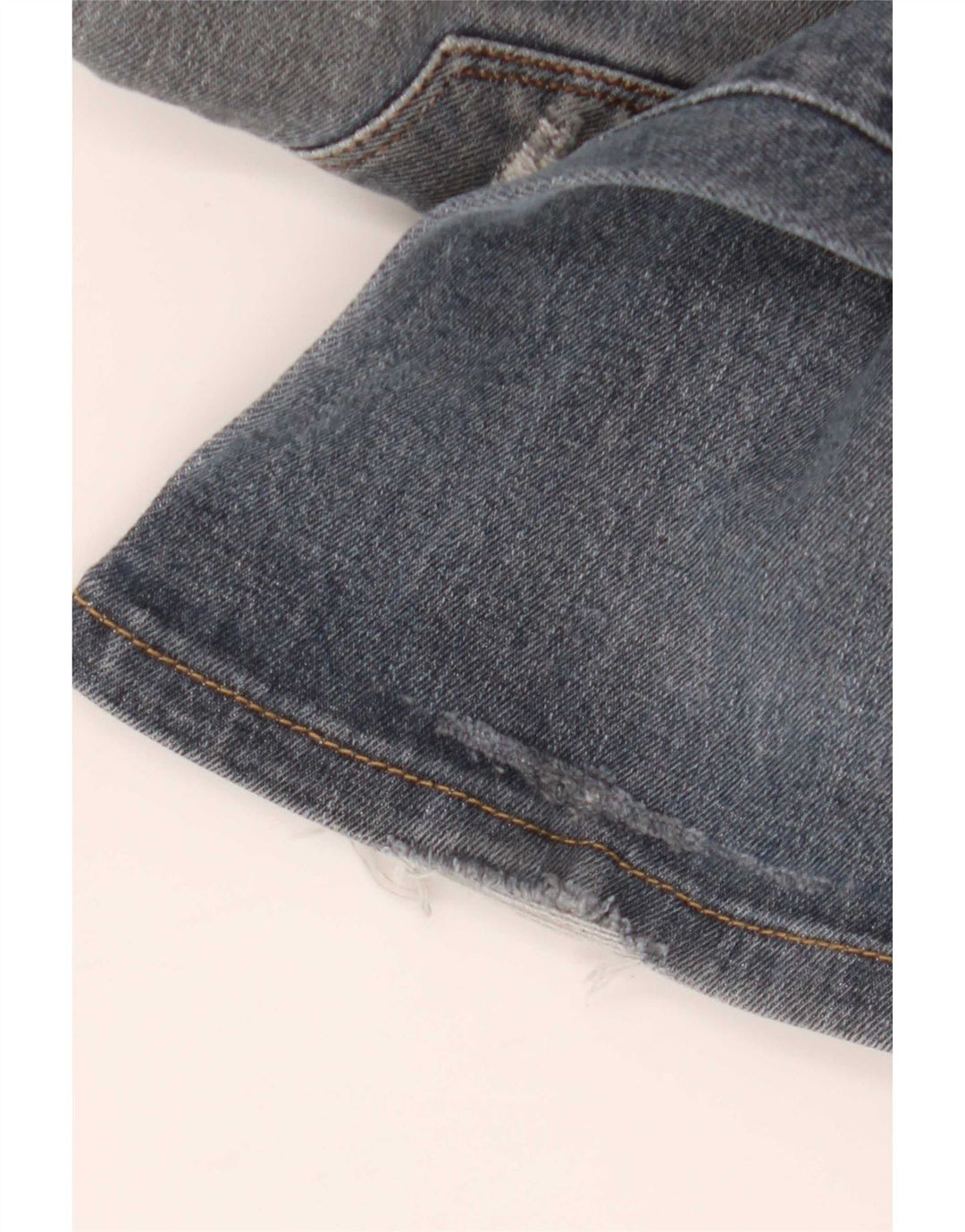 Zara Calça jeans feminina larga EU 36 XS W26 L30 Azul