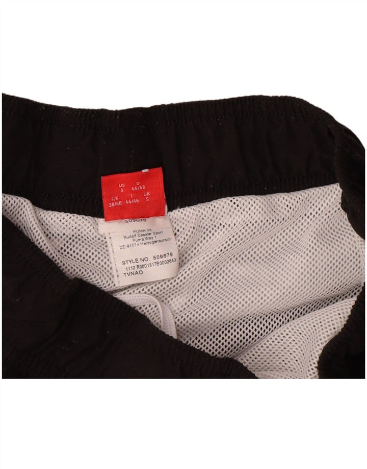 Puma Mens Graphic Sport Shorts Pequeno Poliéster Colorblock Preto
