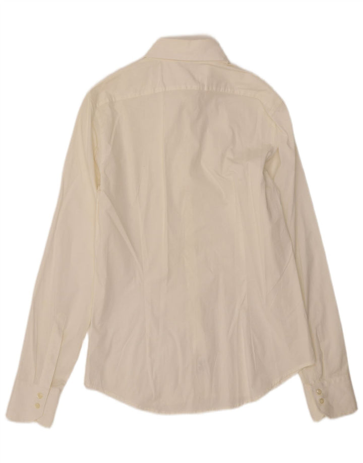 Camisa masculina BENETTON média branca