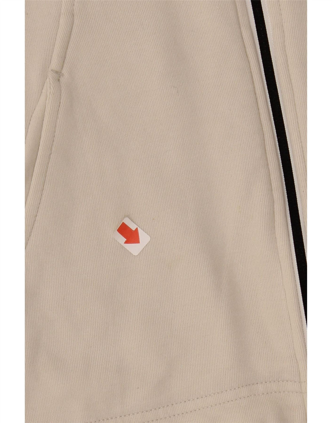 NIKE Womens Oversized Zip Hoodie Sweater UK 6 XS White Cotton Vintage Nike and Second-Hand Nike from Messina Hembry 