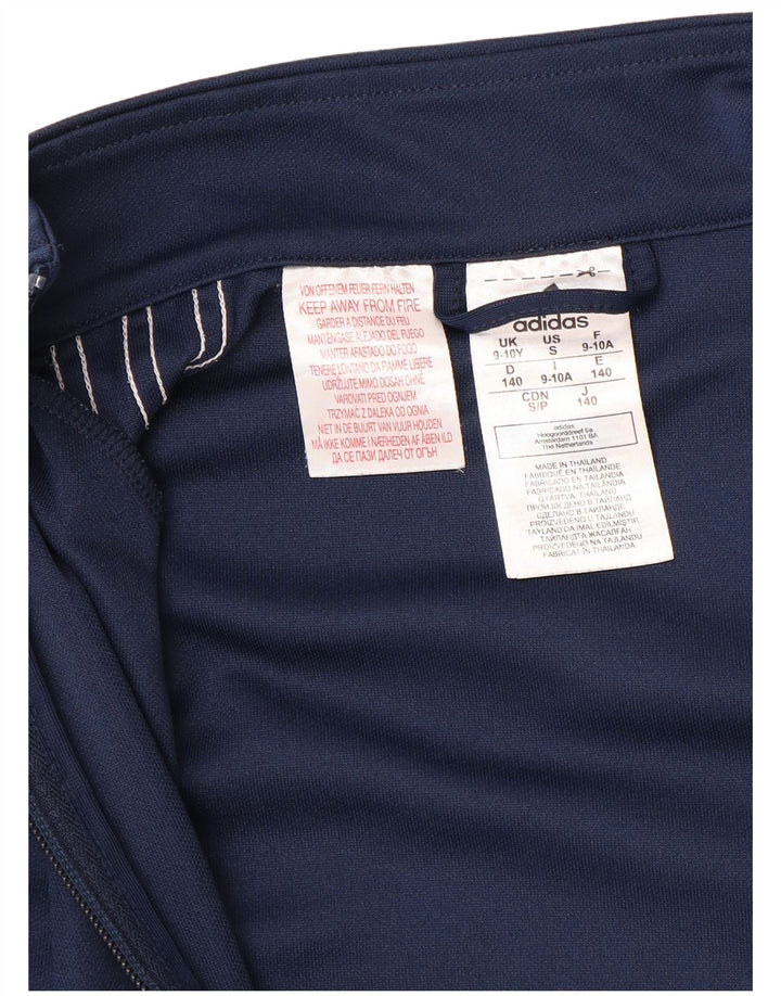 Jaqueta ADIDAS Menino Aeroready Top 9-10 Anos Azul Marinho Poliéster