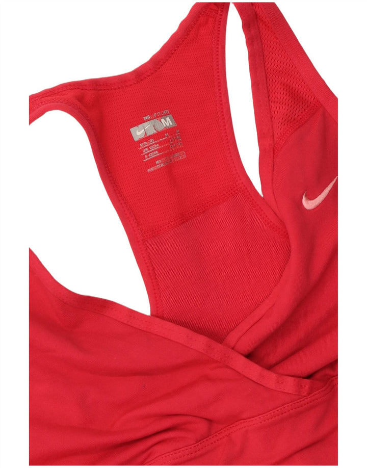 Colete feminino NIKE UK 12/14 médio vermelho