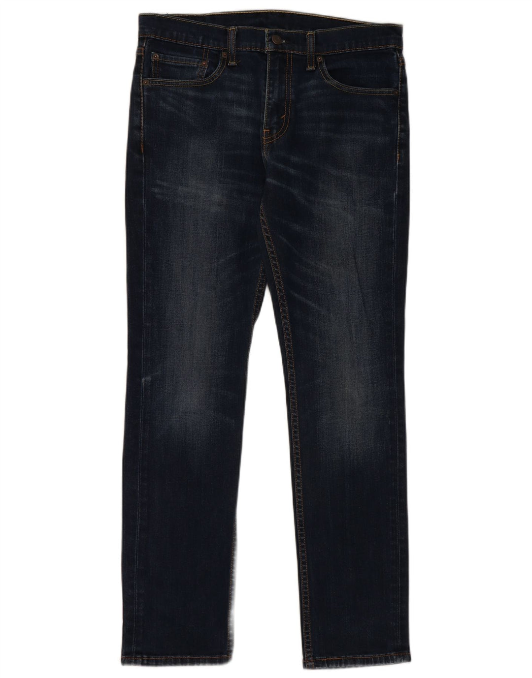 Levi's Masculino 511 Slim Jeans W32 L32 Azul Marinho Algodão