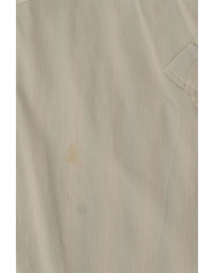 Camisa masculina de manga curta Lee XL listrada azul