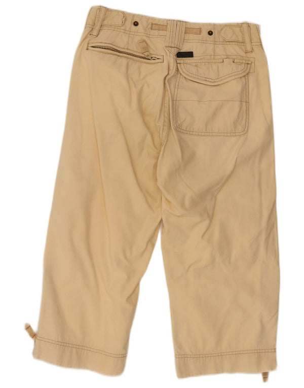 PEPE Jeans Masculino Calça Capri Reta W30 L20 Algodão Bege