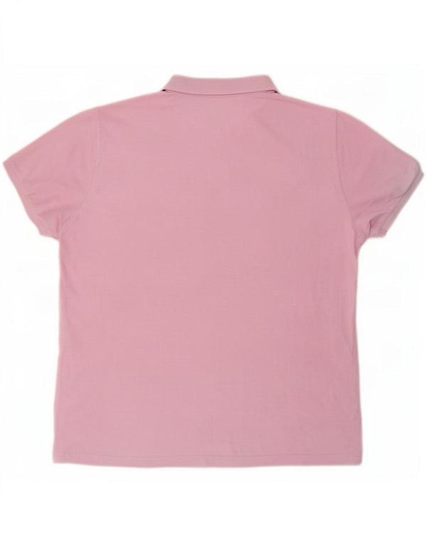 US Polo Assn. Camisa Masculina XL Algodão Rosa