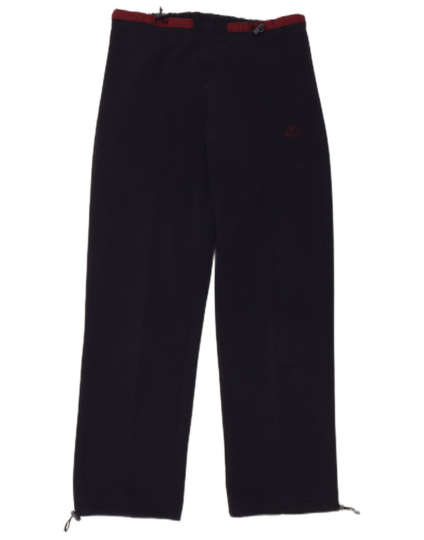 Kappa Boys Tracksuit Trousers 15-16 Years 3XL Navy Blue Colourblock