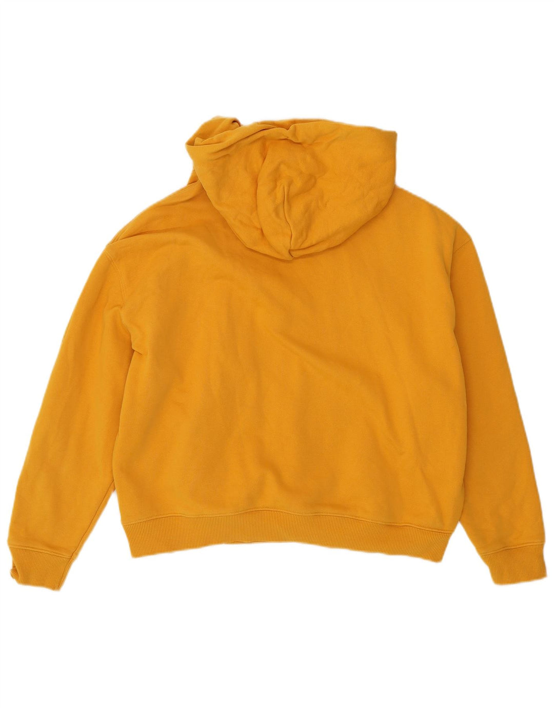 Suéter feminino TOMMY HILFIGER com capuz oversized UK 16 grande amarelo