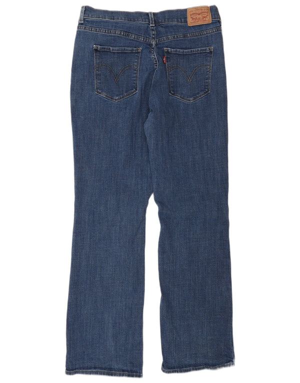 Calça Jeans Levi's Feminina Classic Bootcut US 10 Grande W30 L30 Azul Algodão