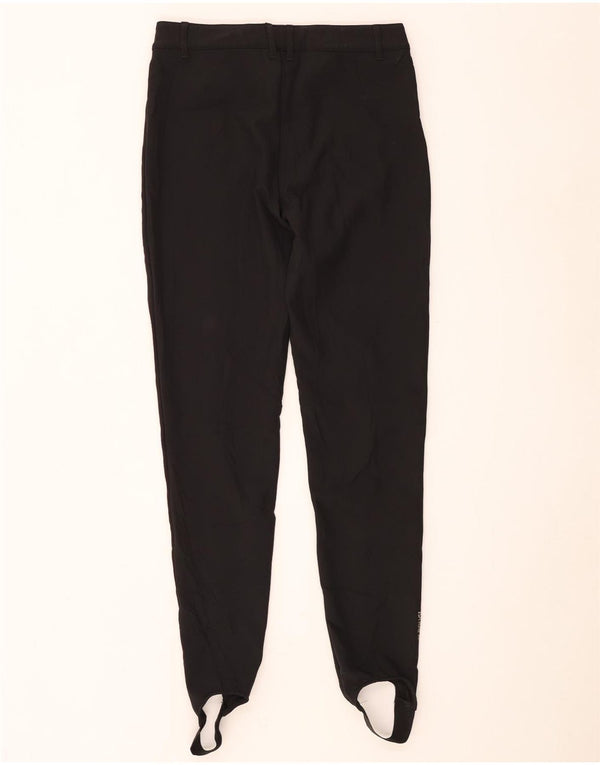 Calça casual feminina Brugi estribo médio W30 L33 poliéster preto