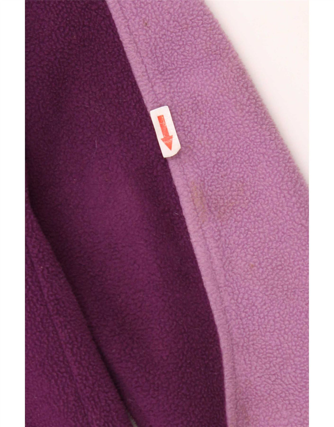 Jaqueta feminina de lã com forro Sprayway UK 12 bloco colorido roxo médio