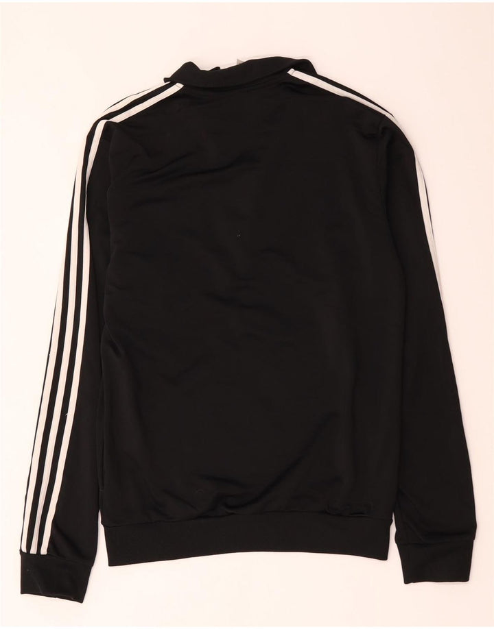 Adidas Mens Treino Top Jacket Pequeno Poliéster Preto