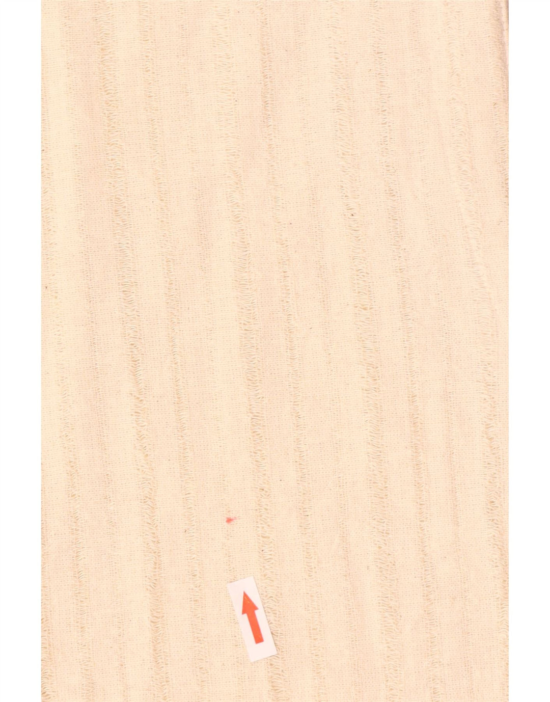 Mills Womens Gilet UK 16 grande algodão listrado branco