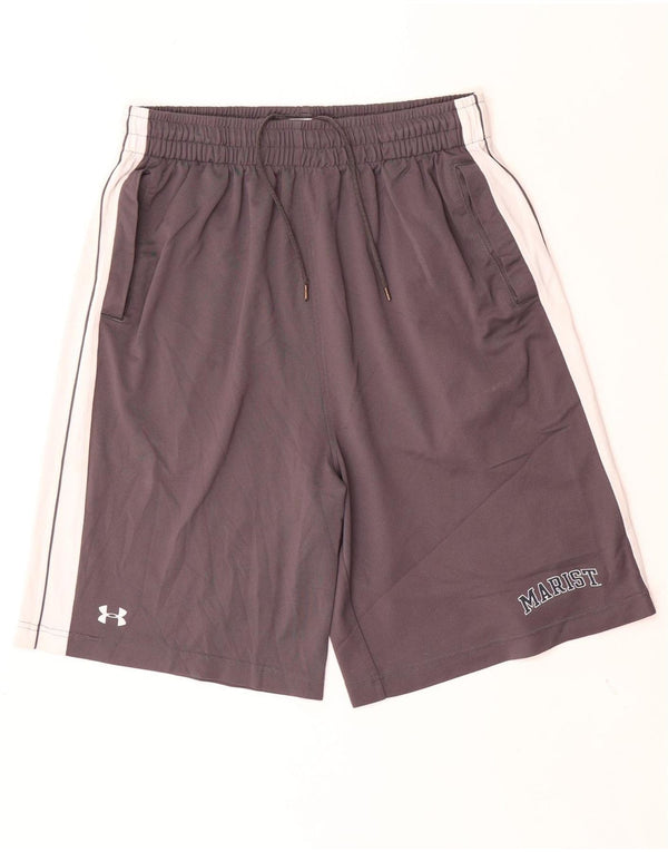 Under Armour Masculino Marist Graphic Sport Shorts XL Cinza Colourblock Poliéster
