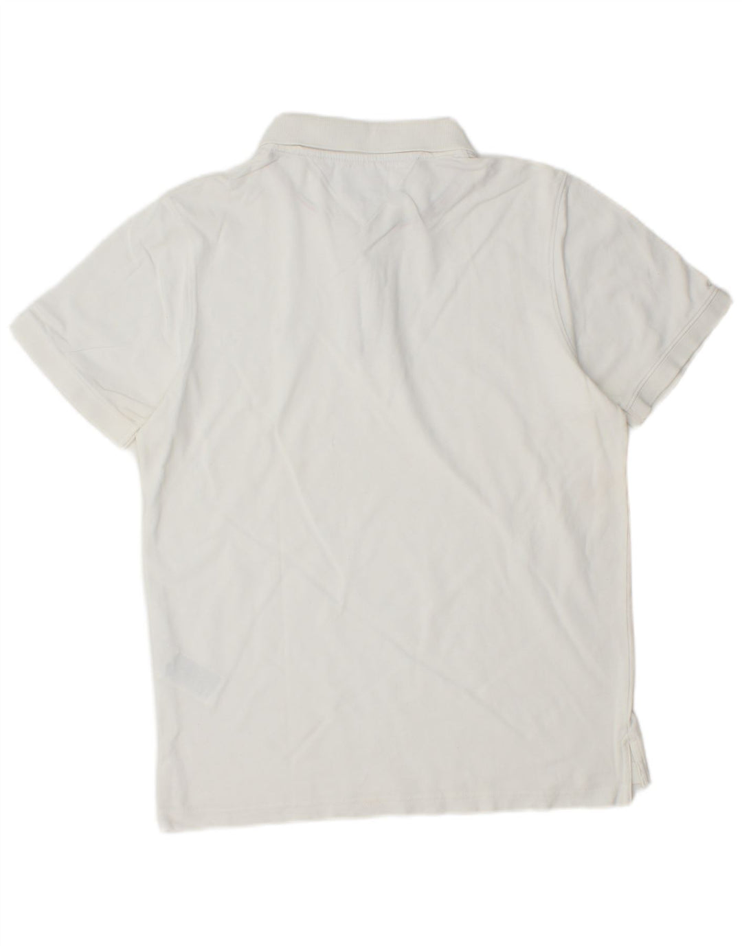Camisa polo masculina TOMMY HILFIGER grande algodão branco