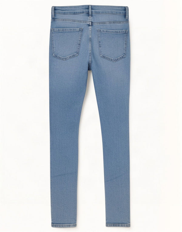 Marks & Spencer Feminino The Ivy Skinny Jeans UK 12 Médio W30 L30 Azul