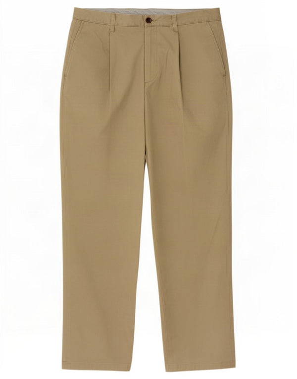 Calça Chino Masculina Dockers Pegged W33 L34 Algodão Bege