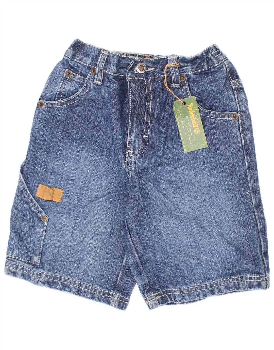 Shorts jeans Timberland Boys Cargo 2-3 anos W22 azul algodão